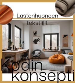 Lastenhuoneen tekstiilit - opas